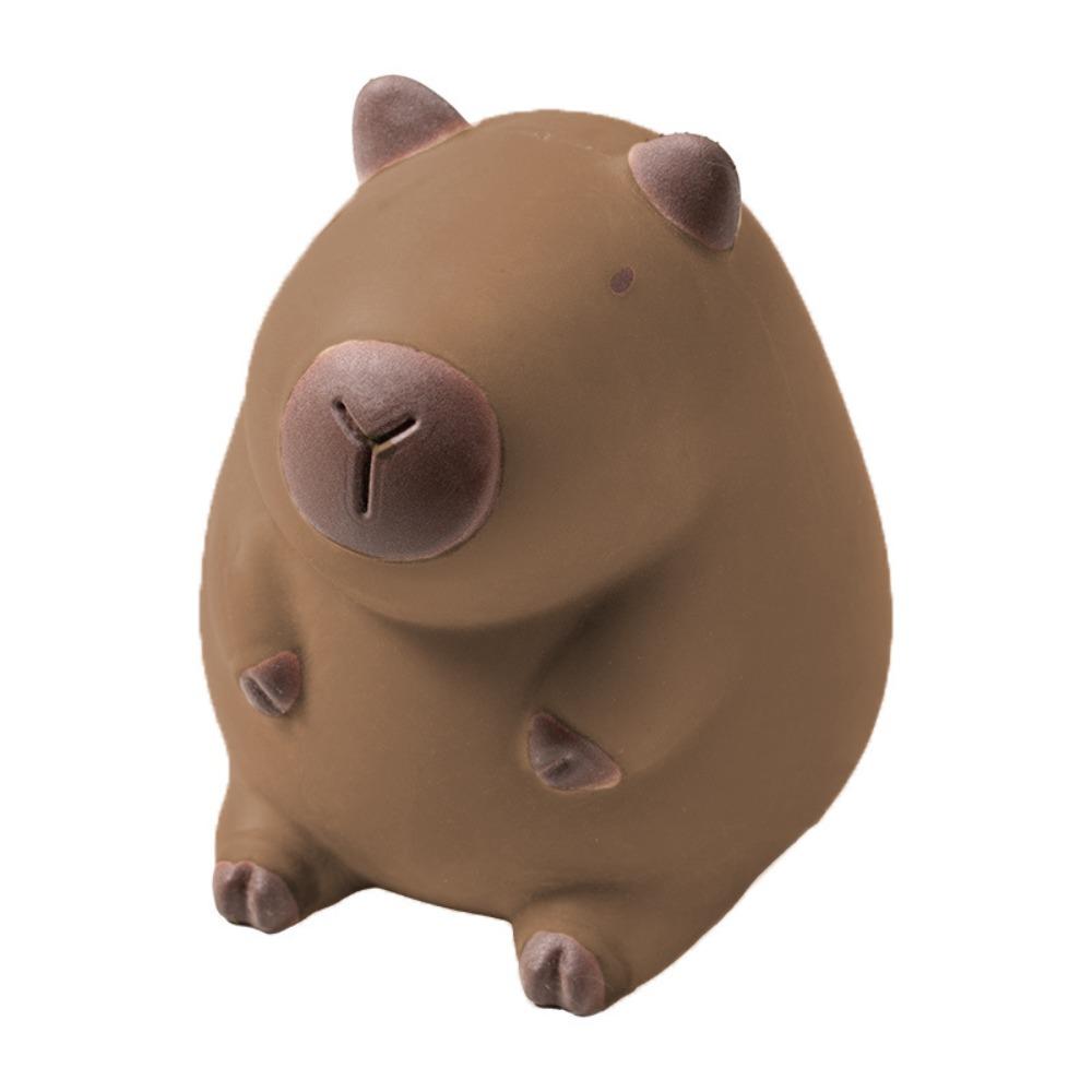 

TPR Капибара Форма Сжимаемый Мяч Мнущаяся Обезьянка Игрушки для Непосед Практические Шутки Style B