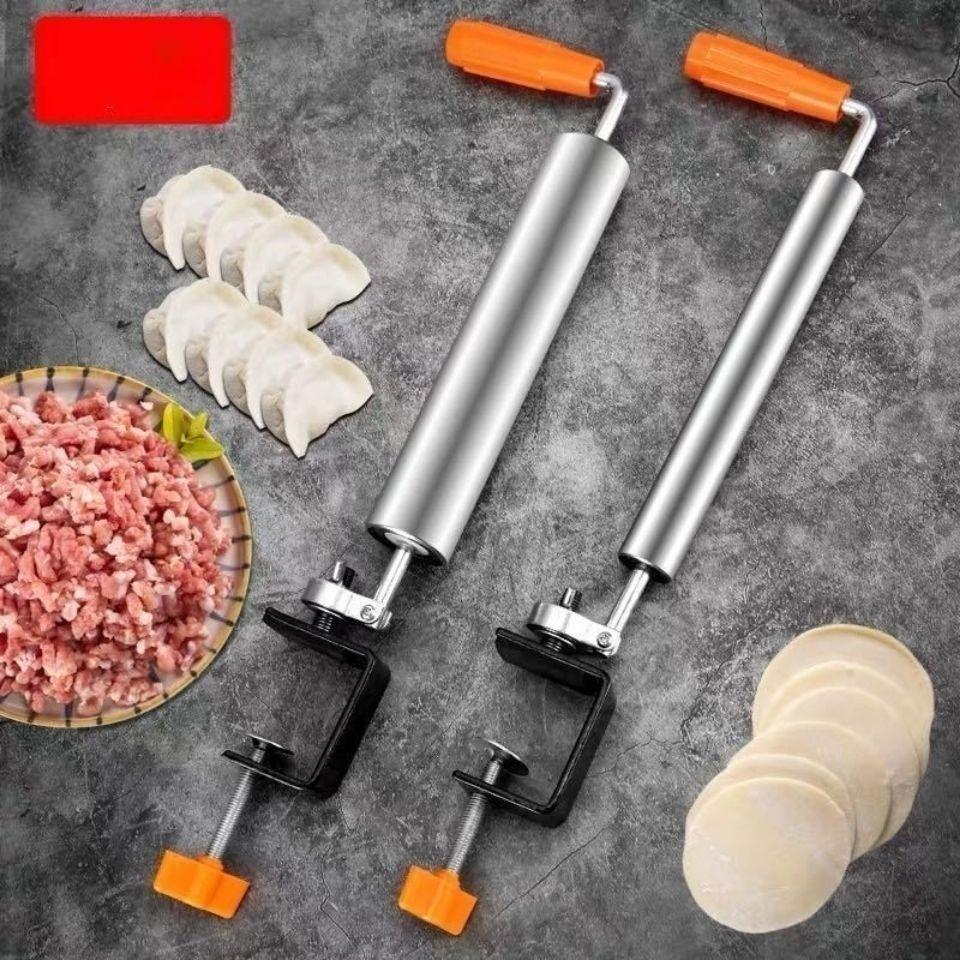 Stainless Steel Rolling Pin for Dough & Dumpling Wrappers