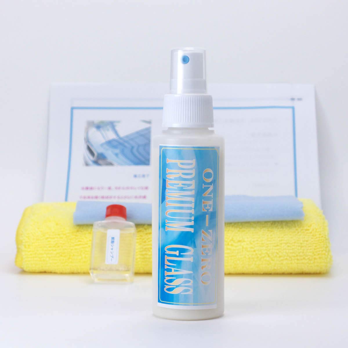 

Покрытие Премиум Стекло Супер Блеск Супер Покрытие для Мойки Автомобиля Набор ONE-ZERO Водоотталкивающее для Автомобиля/Мотоцикла