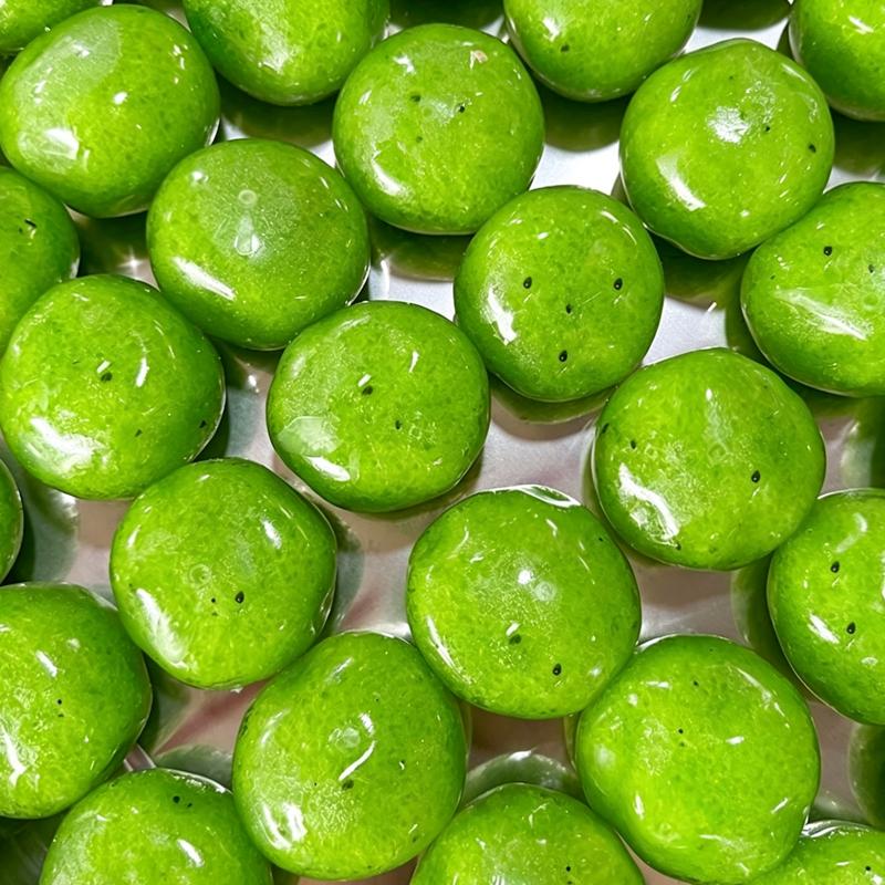 Krokante Fruit Slush Squishy Bal Zonder Terugslag Realistische Kiwi Watermeloen Vormbare Stressverlichter Knijpspeeltje Bureau Decoratie Cadeau green