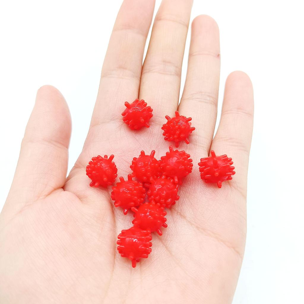 DUODUOYU 10PCS Floating Ball Boilies 0.6g/15mm Corn Flavoured Soft Lure Grass Carp Bait Silicone Plastic Artificial Fishing lure