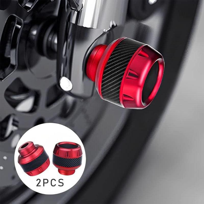 Universal Motorcycle Anti-fall Cup Aluminum Alloy Motorcycle Front Fork Cover Anti-collision Wheel Protector Modified Accessorie