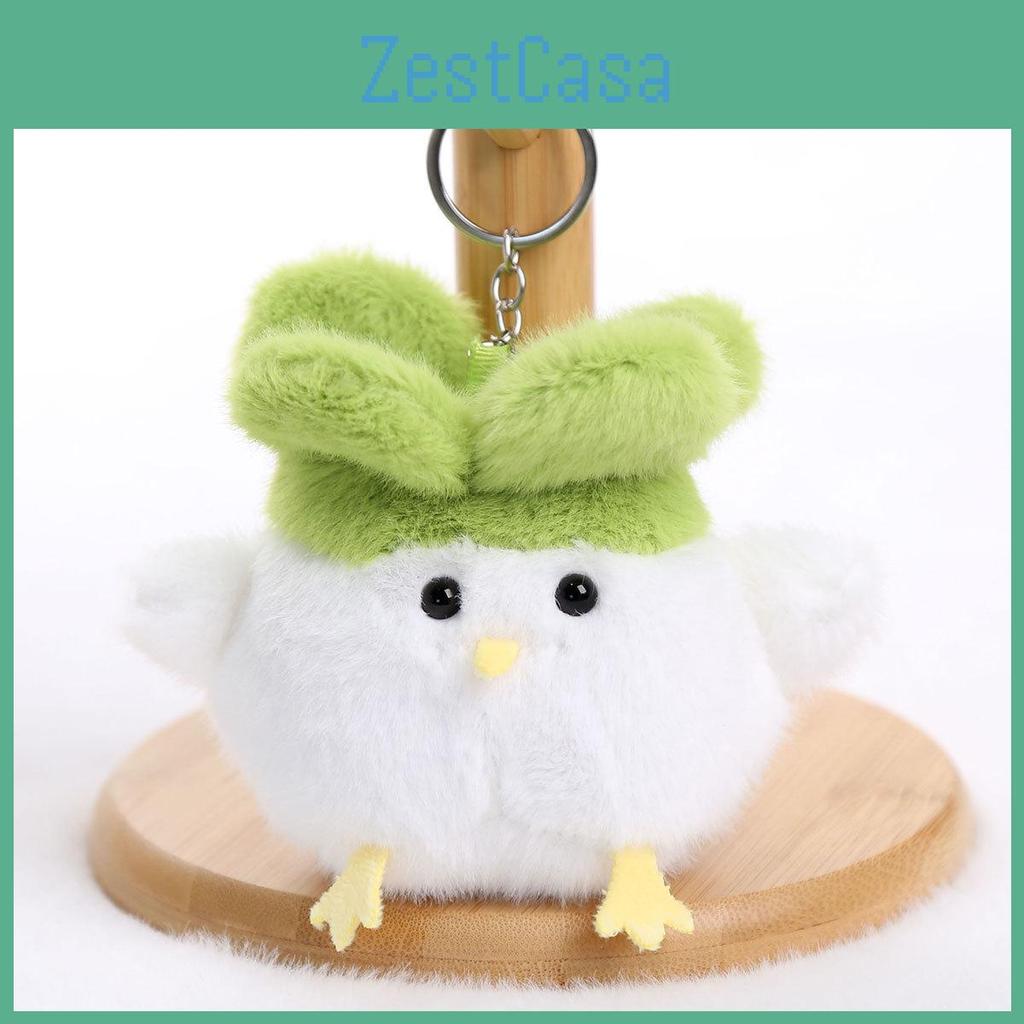 Bird Garlic Plush Doll Keychain With Sound Design For Gift And Personal Use