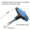 1PC 10mm T Handle Slotted Screwdriver for Slotted Screw Used on Quick Release Plate or Camera Tripod Monopod