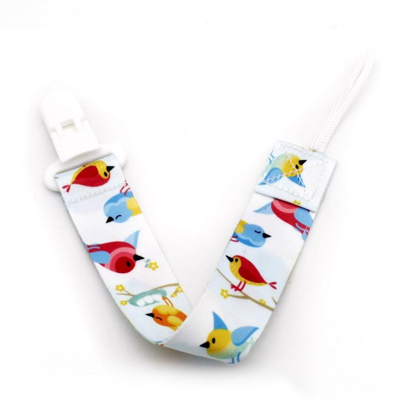 New Baby Pacifier Clip Chain Ribbon Dummy Holder Soother Pacifier Clips Leash Strap Nipple Holder for Infant Feeding Gift
