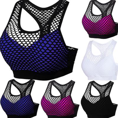 Kadın Seksi Koşu Yoga Sütyen Samimi Yelek Kuru Nefes Geri Spor Bayan Üstleri