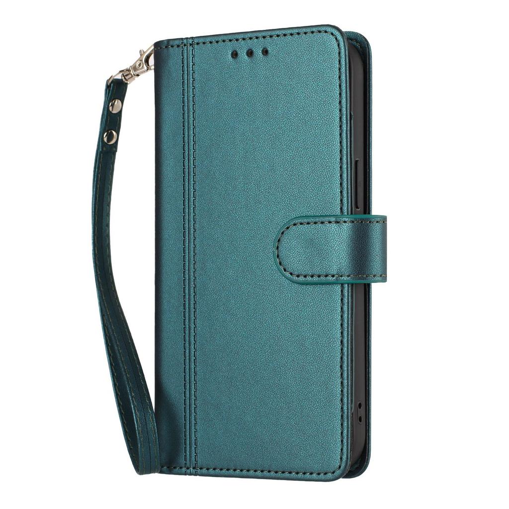 Leather Wallet Flip Case For XiaoMi Poco C95 C81 Pro PU with 9 Card Slots and Wrist Strap