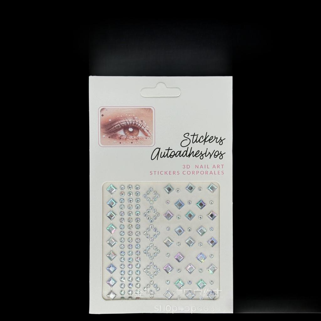 3D Stereo Strass Scrapbook Journal Aufkleber Glänzendes Herz DIY Dekor Aufkleber für Mädchen Koreanische Mode Aufkleber Studentenbedarf