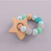 DIY Teething Ring Kit - Star - Mint