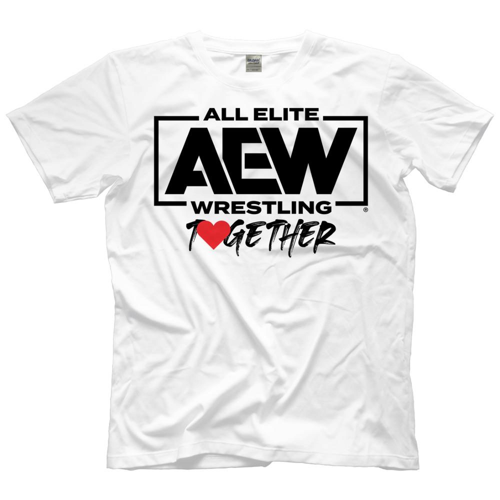 AEW Together AEW Official TShirt Unisex T-Shirt Graphic Tee XL