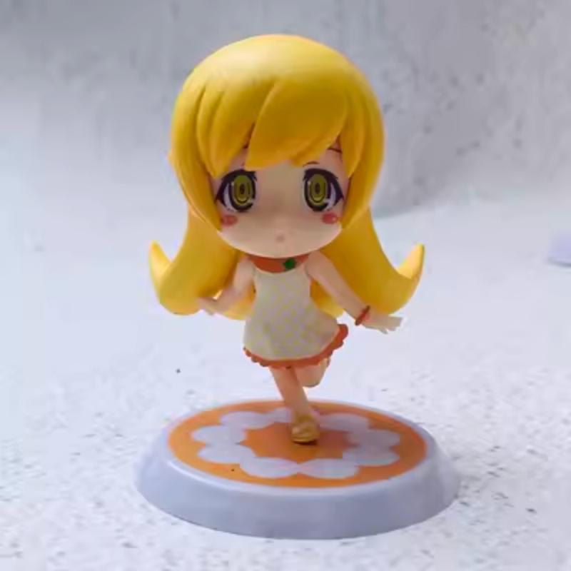 Anime Peripherals Q Version Oshino Shinobu Various Styles Action Figure Collect Desktop Ornament Model Toy