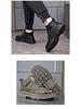 Herren 2023 Herbst/Winter High-Top Baumwolle Martin Stiefel: Stilvolle, Warme, Retro Leder Arbeitsschuhe