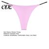 Breathable Thong Women's G-String Sexy Low Rise T-back Tangas Hipster Stretchy G-string Underwear Seamless No Show Panties Stretch Briefs