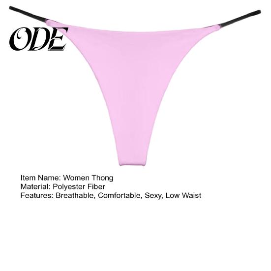 Breathable Thong Women's G-String Sexy Low Rise T-back Tangas Hipster Stretchy G-string Underwear Seamless No Show Panties Stretch Briefs