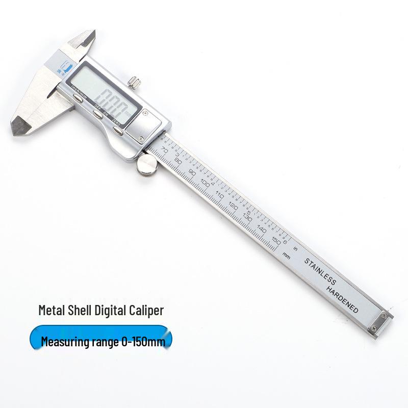 High-Precision Mini Vernier Caliper - Stainless Steel, 0-150/200/300/500/600/1000mm