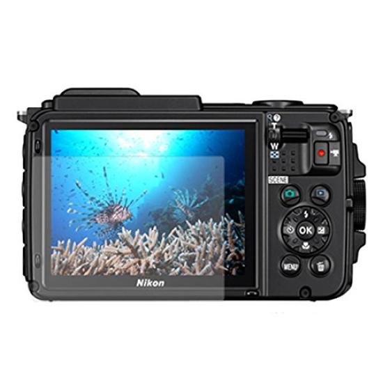 

[Набір із 2 штук] 6752.5R1 LCD захисна плівка для Nikon COOLPIX AW130 Супер водовідштовхувальна та відштовхує краплі води Антибактеріальний тип із плавним дотиком