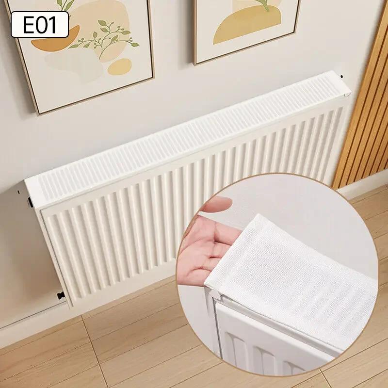 Copertura antipolvere per radiatore Tappetino protettivo Decorazione per la casa Tessuto resistente ai graffi Installazione facile Protezione dal calore