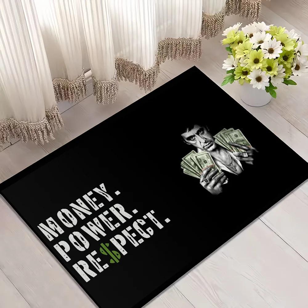 Film S-Scarface Cool Clssic Small Carpet for House Bedroom Decoration Kitchen Bath Super Absorbent Rug Carpet Foot Non-slip