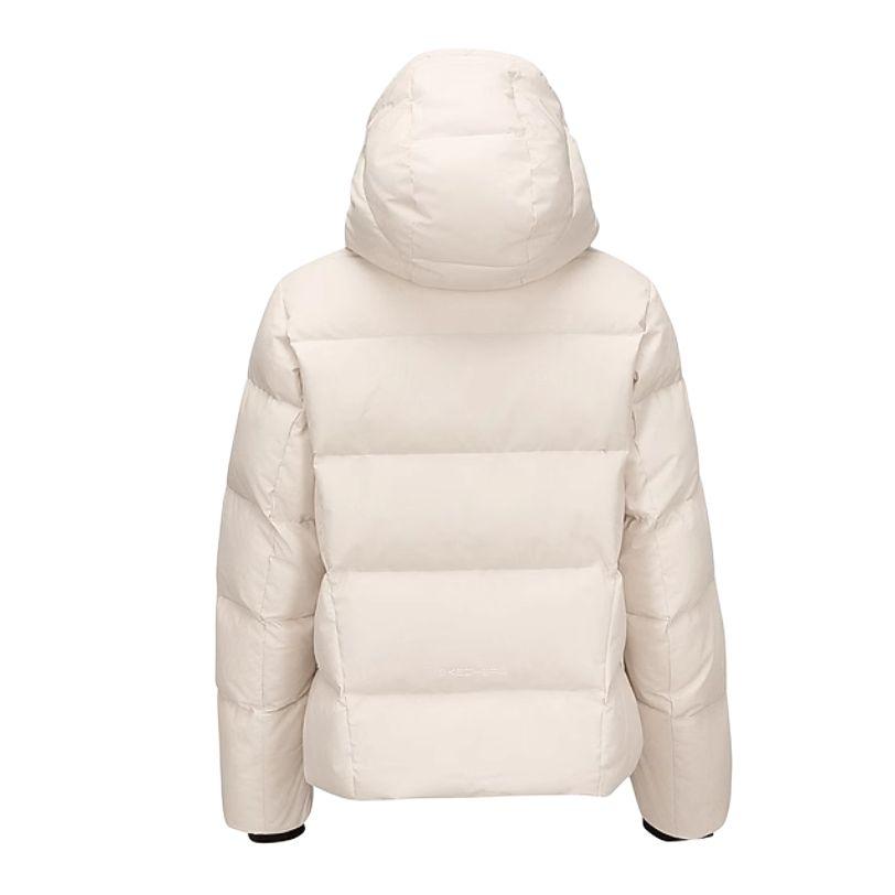 Skechers Comfort Sports Series FW24 Hooded Warm Short Solid Color Down Jacket Women Jackets Shell-Pink P424W005-03N4
