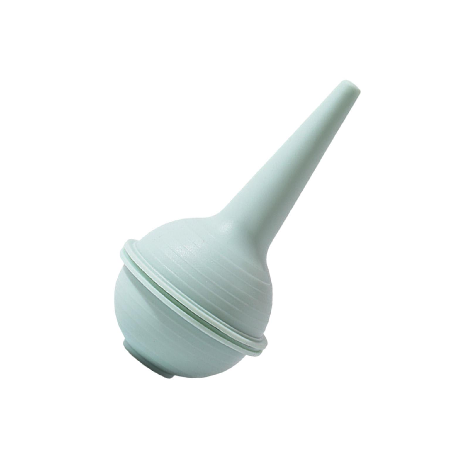 

Дитячий назальний аспіратор для очищення дихальних шляхів відсмоктувач для видалення слизу. Багаторазовий очисник для носа для немовлят. зелений