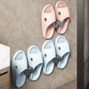 Bathroom Slipper Rack Slippers Hanging Shelf Storage Organizer Multifunctional Toilet Shoes Rack Simple Bathroom Storage Hook