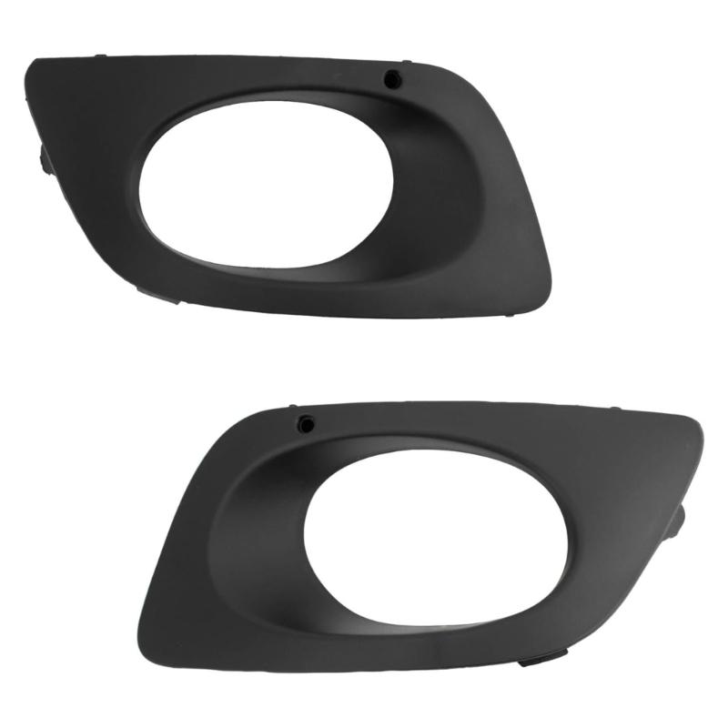 9068850353 ABS Fog Light Frame Cover Black Front Bumper Outer Surround Service Part for Repairing Worn Trim Opening Areas 9068850253