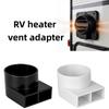 2 PCS Durable Car Heater Air Vents Guide Heat-resistant Outlet Air Vent Adapter  Travel