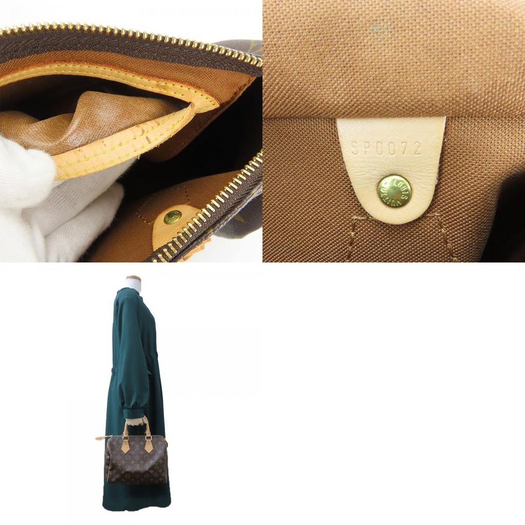 Used LOUIS VUITTON Handbag Speedy 25 M41528 Monogram Brown Mini Boston