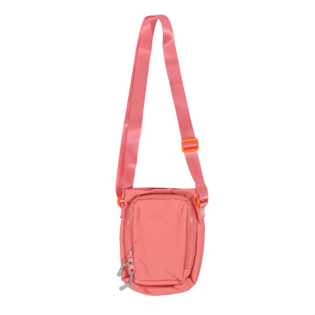 Casual  Drawstring Bag Purse Water Cup Cover Water Cup Bag Solid Color Water Bottle Holde Nylon Shoulder Bag Outdoor
