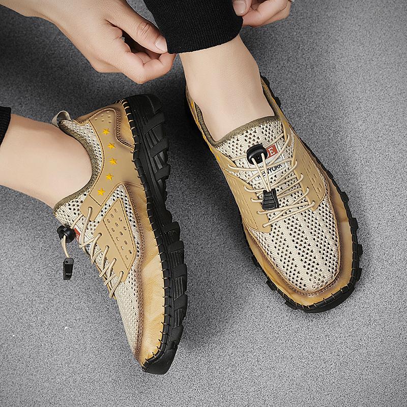 Men's Casual Sneakers Beach Sandals Hole Shoes Outdoor Casual Shoes Summer