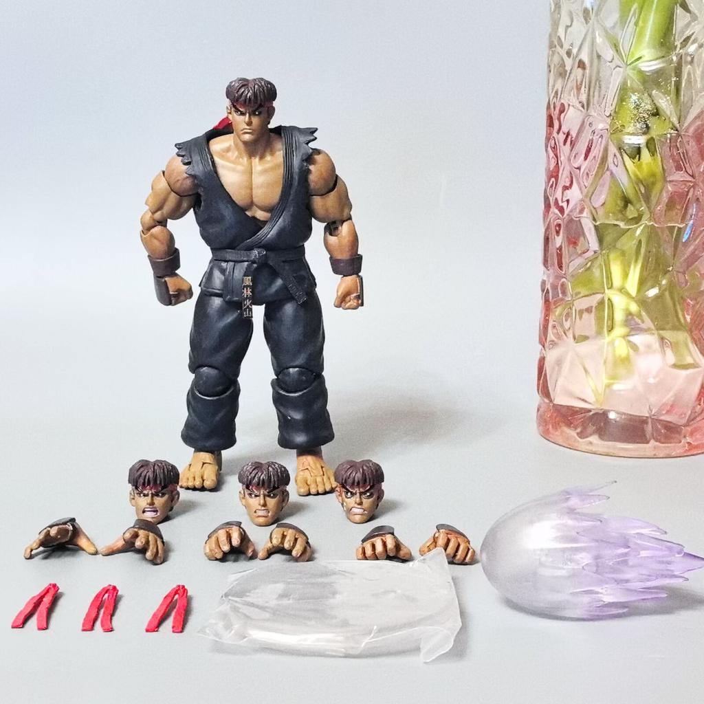 Boxer Street Fighter St Sangilf, Ken Ken Gulie, Long Wu Lei'An, Wang Ma, Movable Boxed Figure