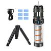 Outdoor Camping Light with Tripod Repellent Tablets 5 Modes Adjustable USB Rechargeable Multifunction LED Flashlight Lantern Tent Hanging Lamp