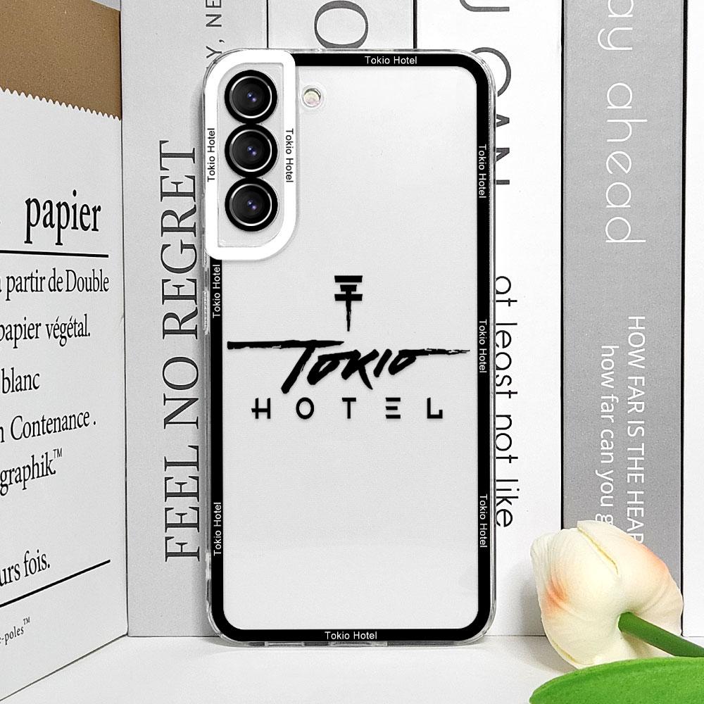 Singer Tom Bill Kaulitz T-tokio Hotel Phone Case for Samsung Galaxy S23 S24 Ultra S21 S22 FE Soft TPU Cover for Samsung S25 Plus