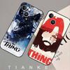 The T-Thing - John Carpenter Thriller Movie Phone Case For IPhone 17 Air 16 15 14 13 Pro Max 11 12 Black Silicone Cover