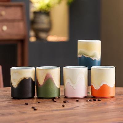 Merchandise Ceramic Coffee Cup High Value Hand Chong Latte Afternoon Tea Cup Kiln Change Far Mountain Master Cup