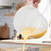 1Pc Large Capacity Baking Measuring Cup Scale Kitchen Mixing Bowl with Lid Transparent Plastic Mixing Cup for Home Tools