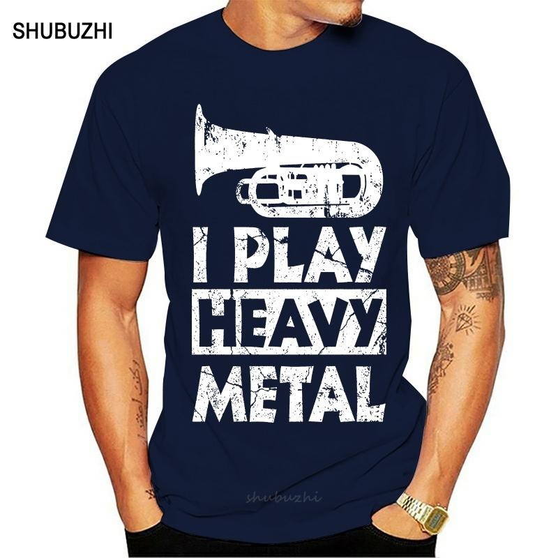

Tuba Band Funny Distressed Vintage T-Shirt - Heavy Metal For Men women tshirt 4XL