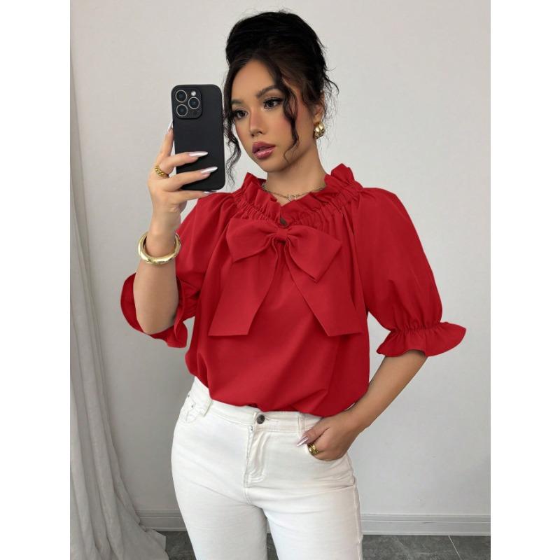 BITCED Women's Fashion Casual  Long Sleeve Blouses & Shirts
