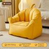 Waterproof Lazy Sofa Single Seat Reading Sofa Chair Comfortable Bean Bag Sofa  Living Room