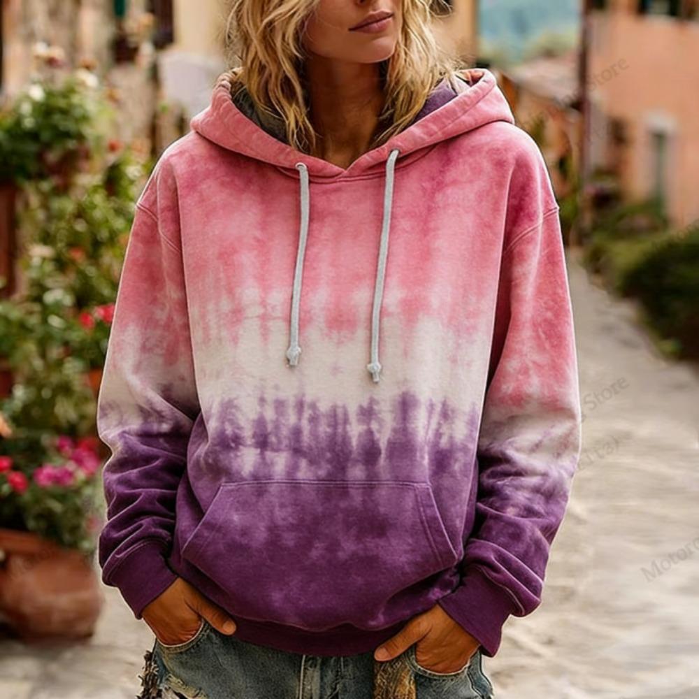 

Spring Autumn Retro Print Women s Hoodies European American Style Hoodie Women s Fashion Casual Sweatshirt Women s Clothes Top Pullover S