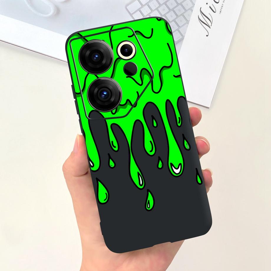 Phone Cover For Tecno Camon 20 Pro 4G 5G Case Soft Silicone Love Heart Jelly Capa For Tecno Camon 20 Premier 20Pro Camon20 Funda