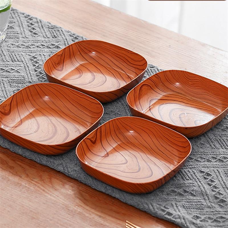 Bone Spitting Dish Chinese Square Snack Dried Fruit Cake Snack Tea Art Multi Functional Tray