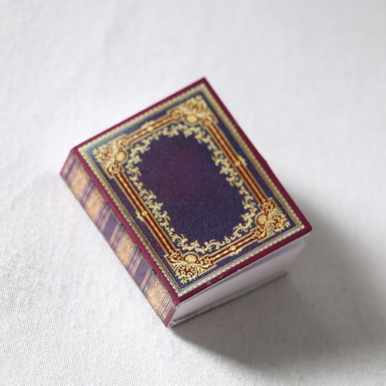 Geburtstagsgeschenke, Buch, Puppenhaus-Zubehör, Miniatur-Mini-Exquisites Papier-Puppenhaus-Studienszenenmodell für Kinder