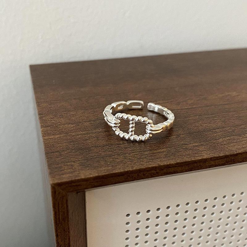 

Inspired Unique Korean Copper Ring With Pig Nose Texture For Trendy Women Fashion