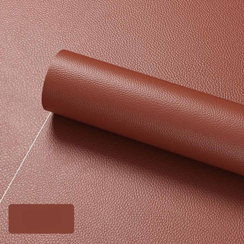 1PC 1mx30cm Self-Adhesive Leather Upholstery For Car Seat Sofa Chair Black Leather Repair Patches Refurbish Hole Artificial