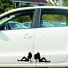 NEW Car Sticker Sexy Beauty Temptation To Angels And Demons Funny 3D Stickers and Decals Sticker Styling Sticker