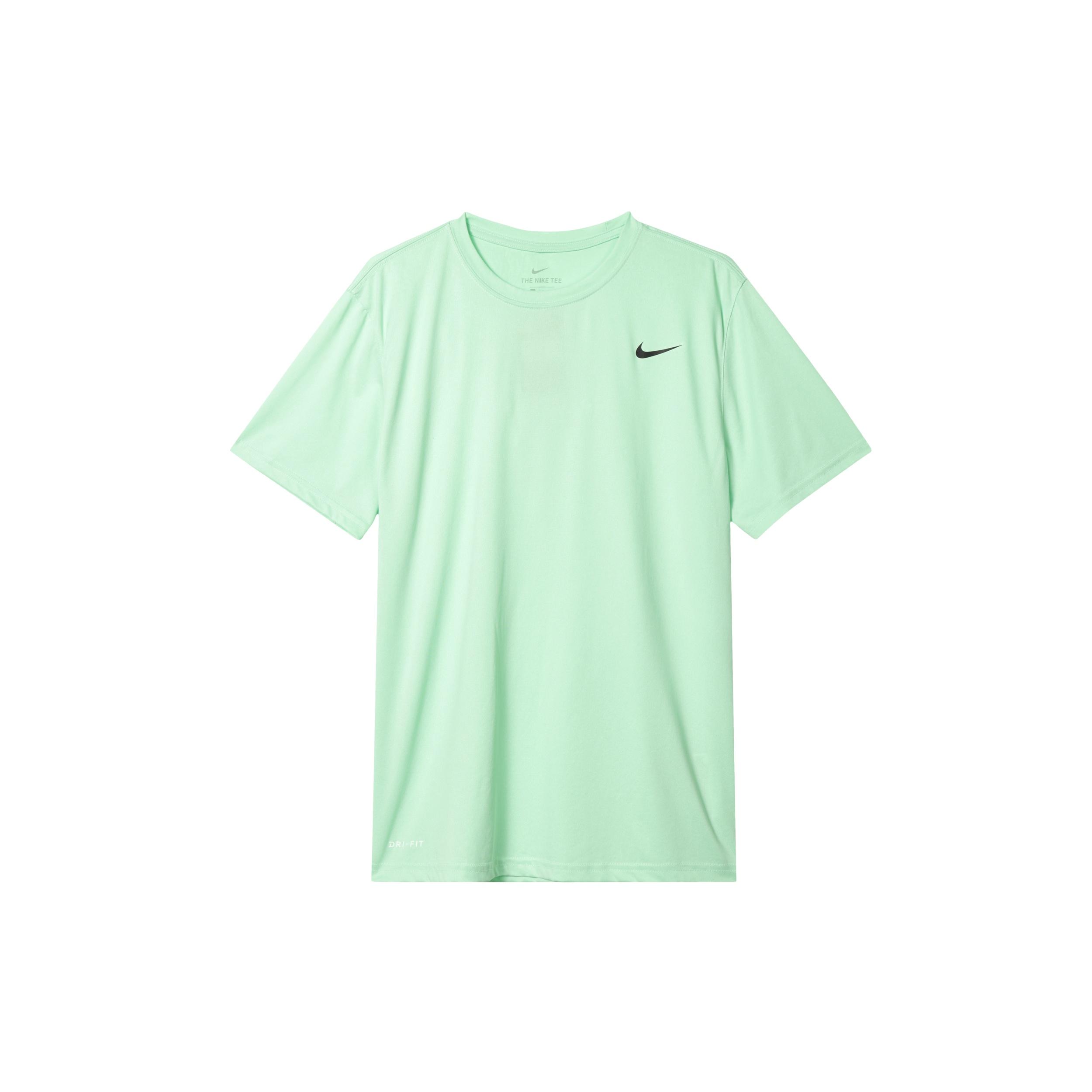 Nike Pro Dri-FIT Training Sports Round Neck Short Sleeve Green Men s 718833-390 L