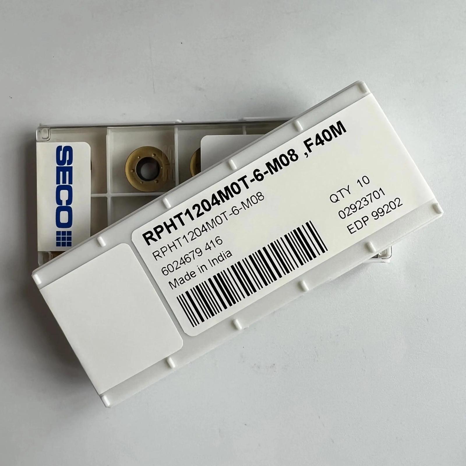 

SECO / RPHT1204M0T-6-M08,F40M /Original genuine CNC alloy blade 10 PCS