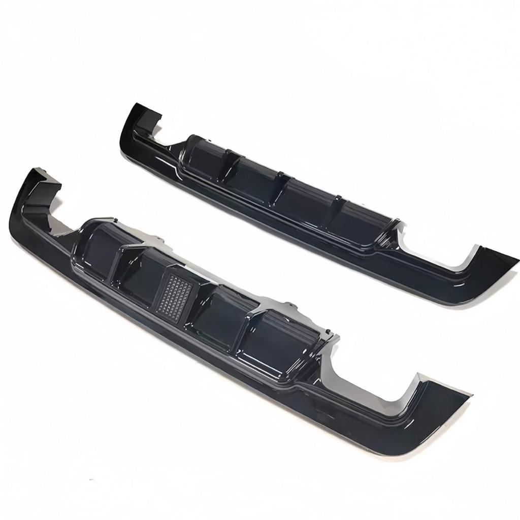 BMW 5 Series E60 Rear Lip Diffuser: Dual Outlet, Non-Destructive Install