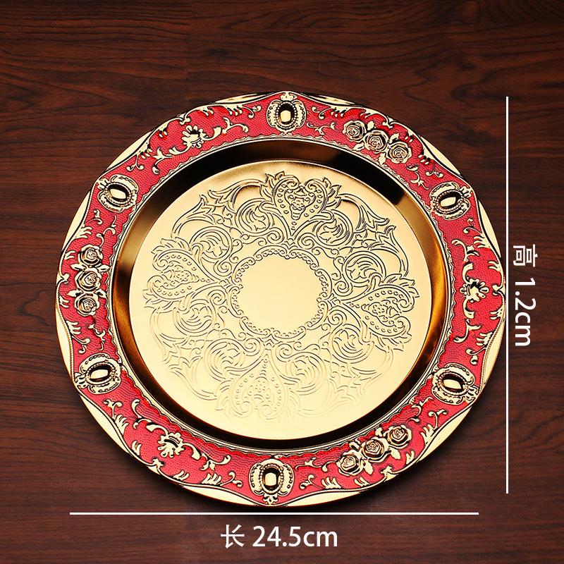 Metal Handicraft Wine Glass European Small Rose Pattern Creative Baijiu Set Wine Set European Wine Jug Set